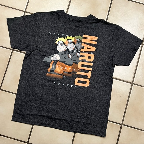 NWT Boys Kids Youth Naruto T Shirt Top - Picture 2 of 3